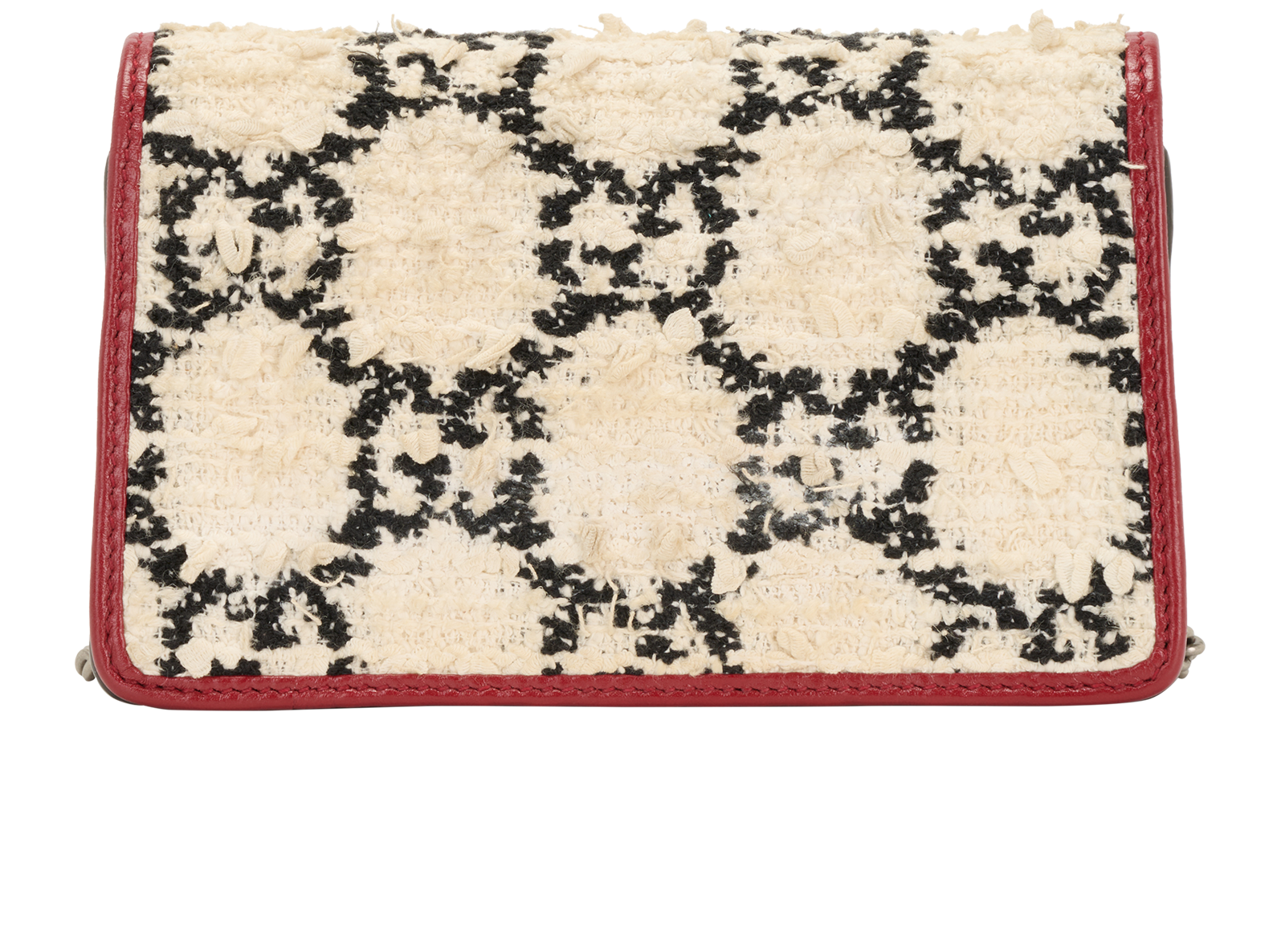 Super Mini Dionysus Tweed, &pound;495, Handbags, Beige/Red, Fabric/Leather, Back view